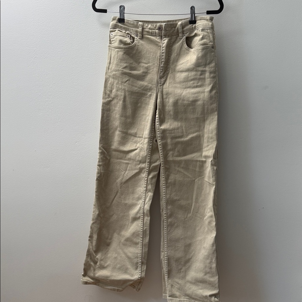 Something Navy Tan Jeans